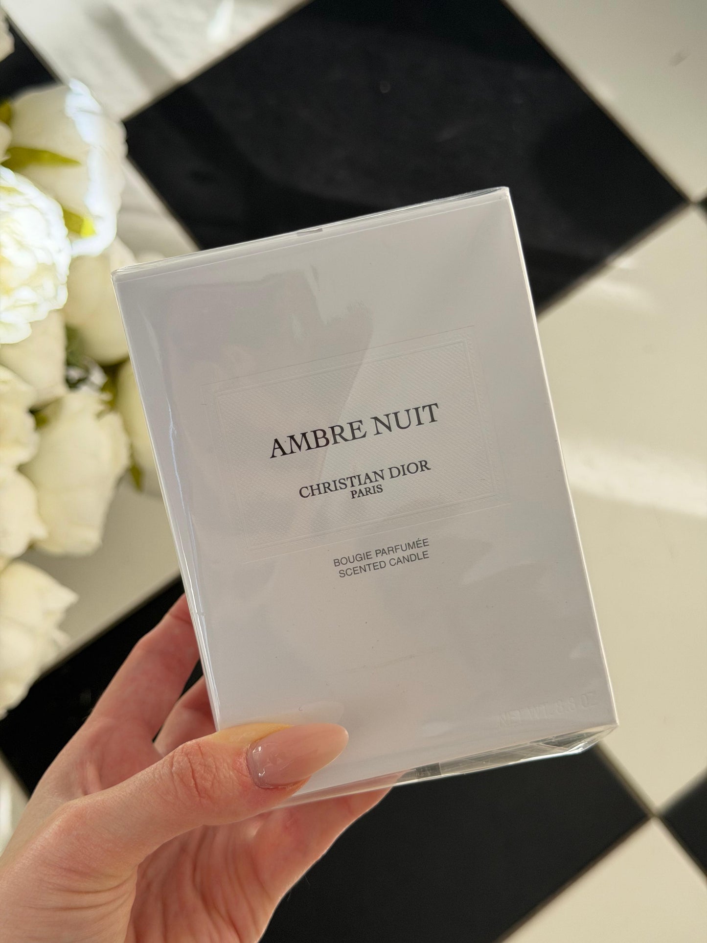 DIOR Ambre Nuit Scented Candle - Amber and Sensual Notes