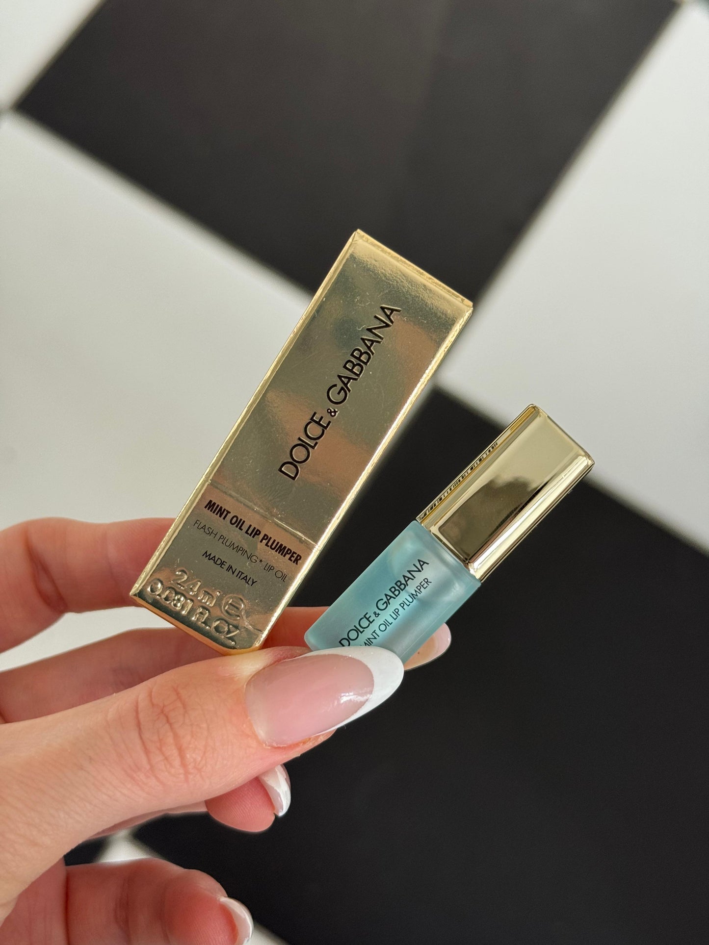 DOLCE&GABBANA Mint Oil Lip Plumper Mini