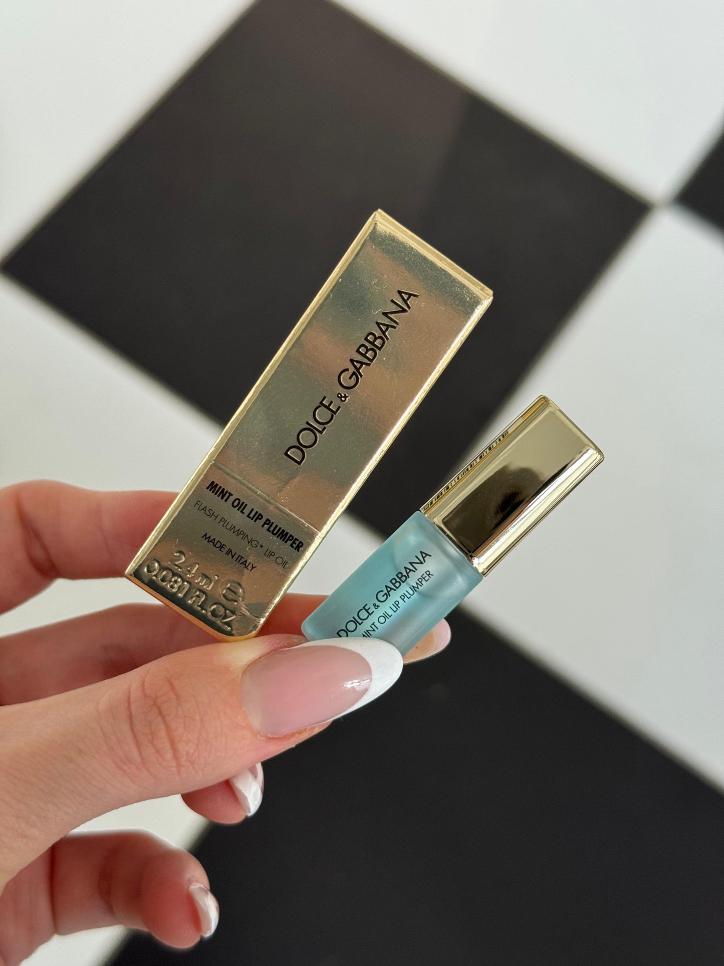 DOLCE&GABBANA Mint Oil Lip Plumper Mini