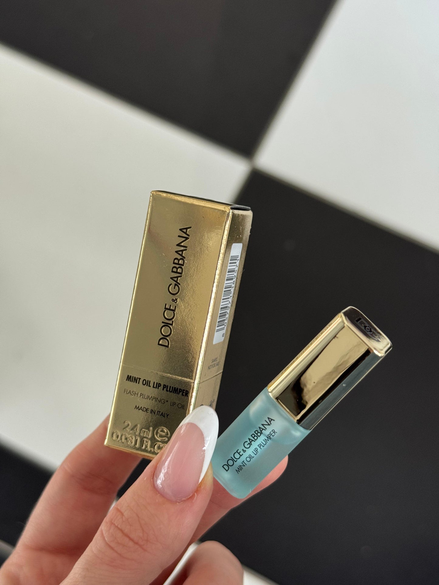 DOLCE&GABBANA Mint Oil Lip Plumper Mini