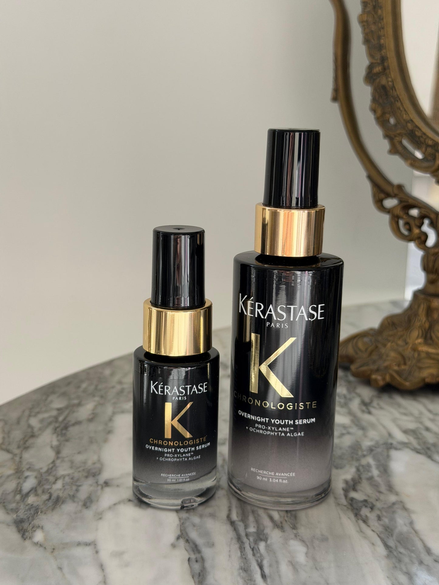 KERASTASE Chronologiste Overnight Youth Serum
Luxurious Overnight Age-Corrective Leave-In Hair Serum