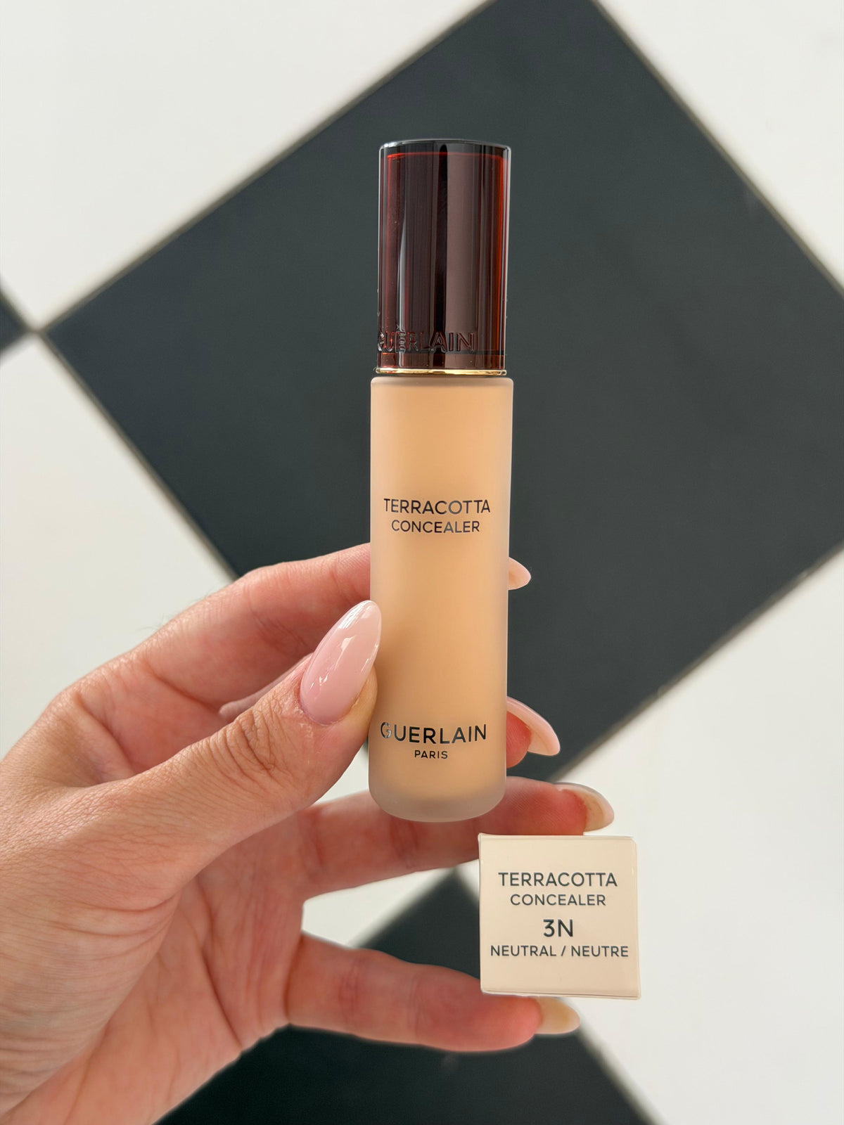 GUERLAIN Terracotta Concealer (3N)
Natural Perfection 24H Wear – No-Transfer