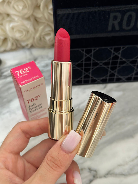 CLARINS Joli Rouge - Moisturizing Long Wearing Lipstick (762V)