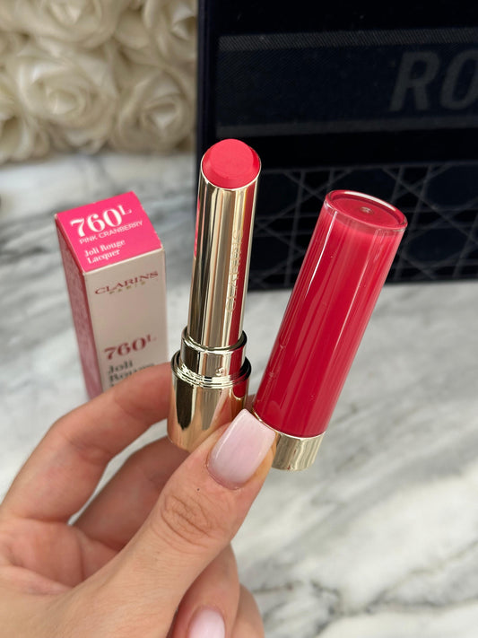 CLARINS
Joli Rouge Lacquer (760)