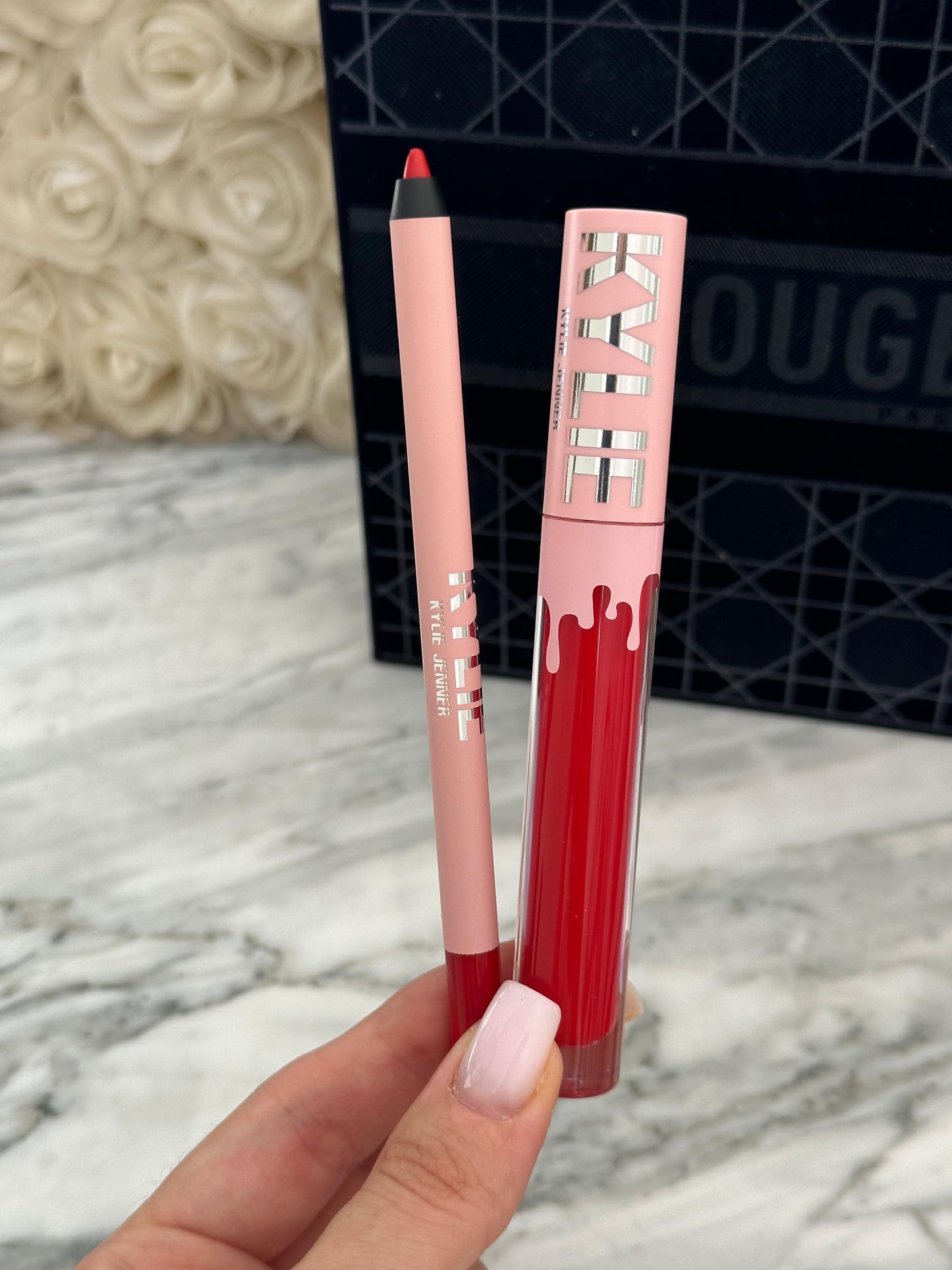 KYLIE JENNER Matte Lip Kit - Lip Liner & Liquid Lipstick (405)