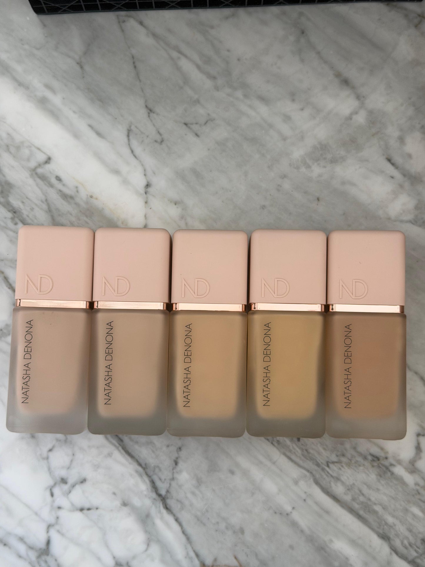 NATASHA DENONA Hy-Glam Foundation (N2)
Hydrating, Blurring, Longwear Serum With Radiant, Creasless Coverage