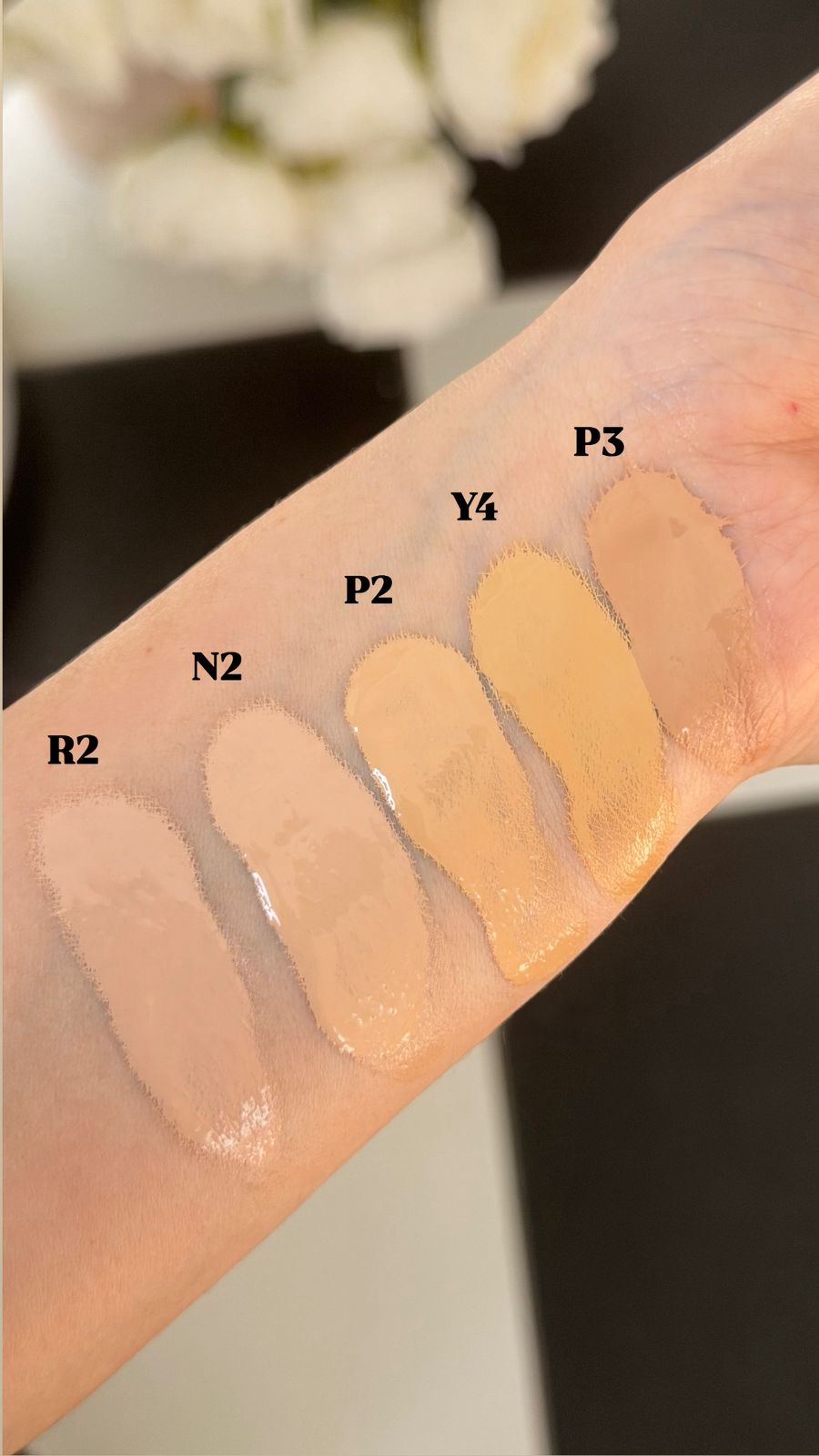 NATASHA DENONA Hy-Glam Foundation (P3)
Hydrating, Blurring, Longwear Serum With Radiant, Creasless Coverage