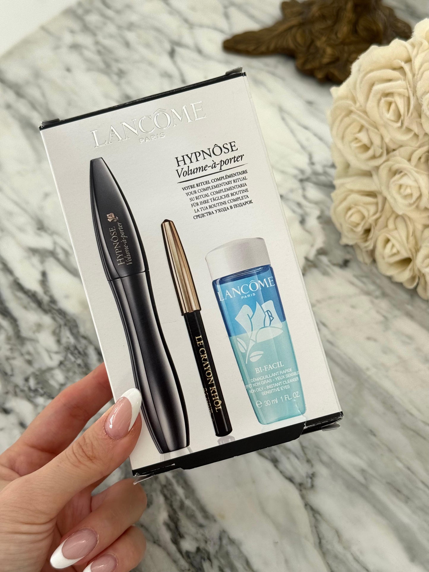 LANCÔME Hypnôse Volume-à-Porter Set (mascara/6,5ml + pencil/0,7g + demaq/30ml)