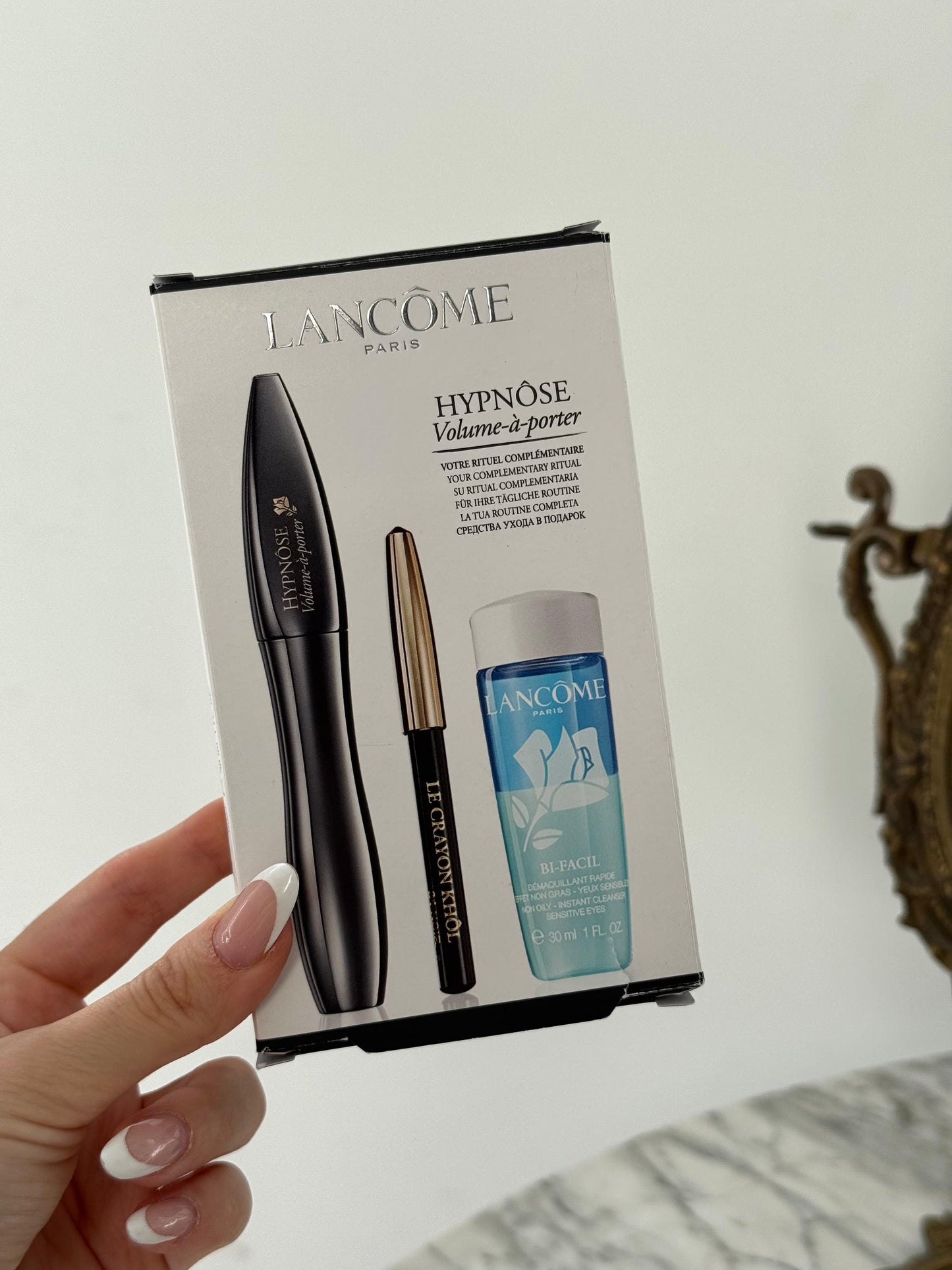 LANCÔME Hypnôse Volume-à-Porter Set (mascara/6,5ml + pencil/0,7g + demaq/30ml)