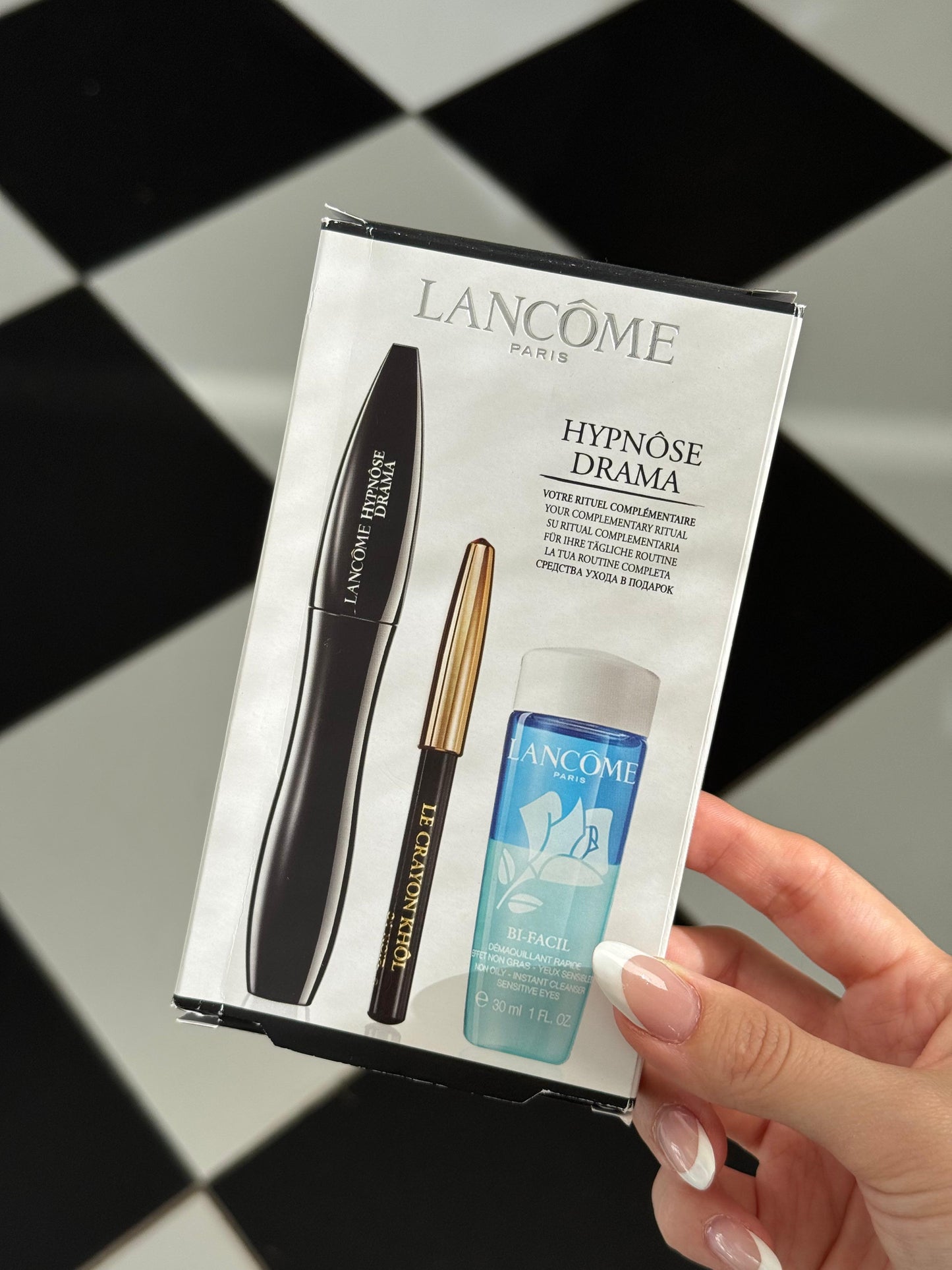 LANCÔME Hypnôse Volume-à-Porter Set (mascara/6,5ml + pencil/0,7g + demaq/30ml)