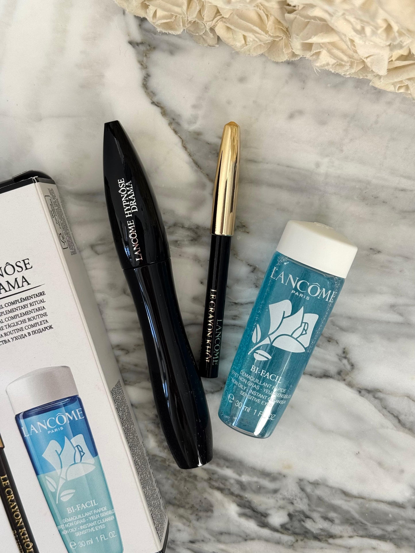 LANCÔME Hypnôse Volume-à-Porter Set (mascara/6,5ml + pencil/0,7g + demaq/30ml)