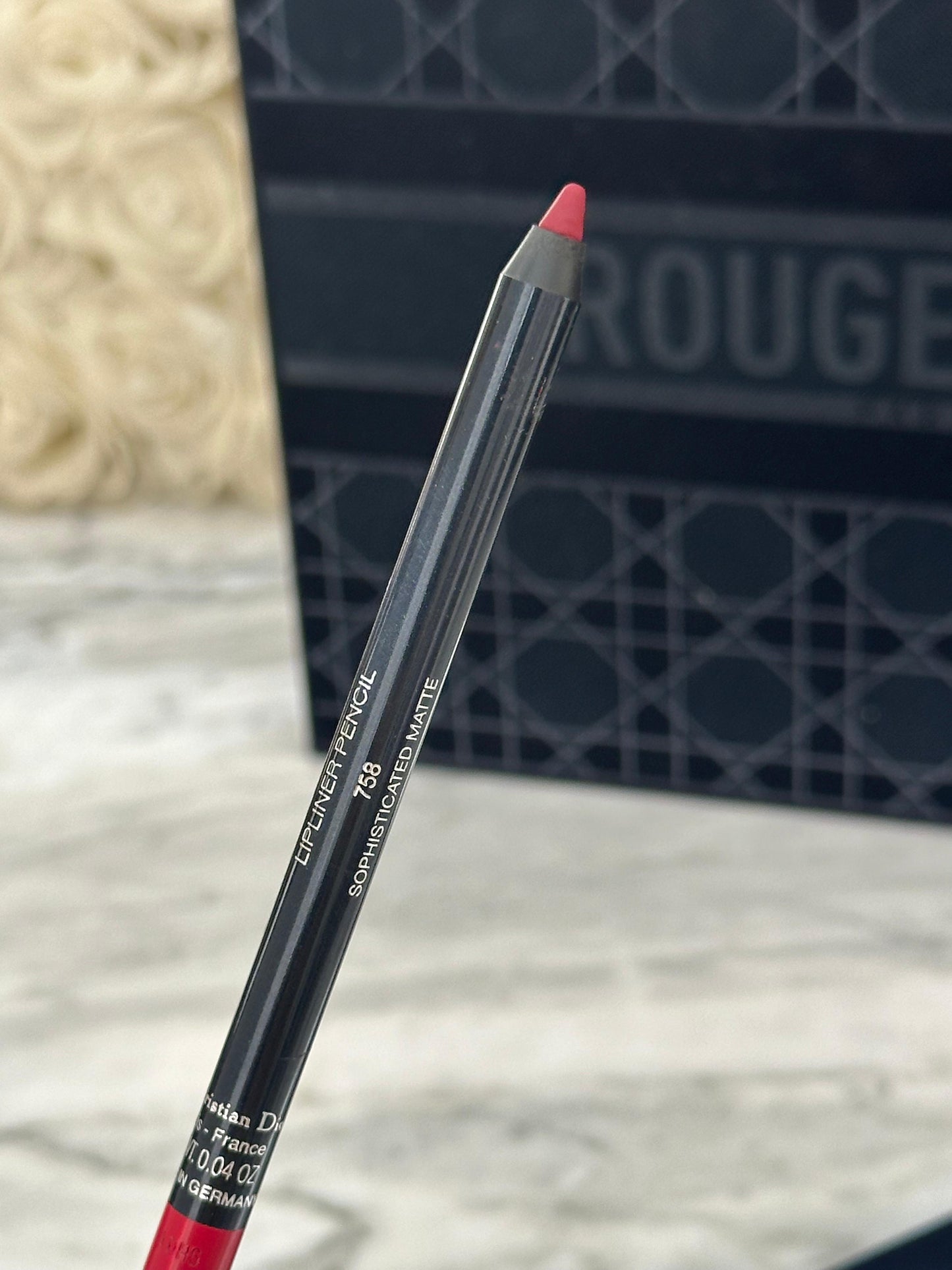 DIOR Contour Lip Liner Pencil With Brush & Sharpener