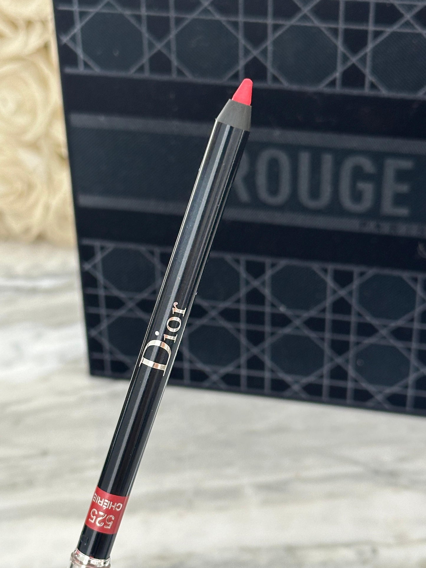 DIOR Contour Lip Liner Pencil With Brush & Sharpener