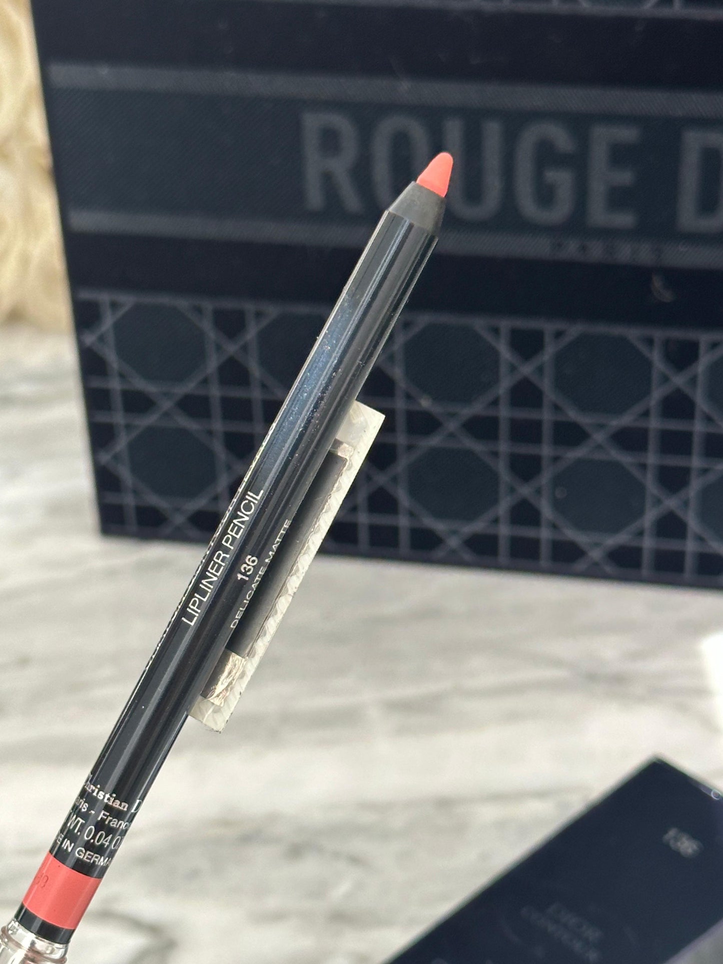 DIOR Contour Lip Liner Pencil With Brush & Sharpener