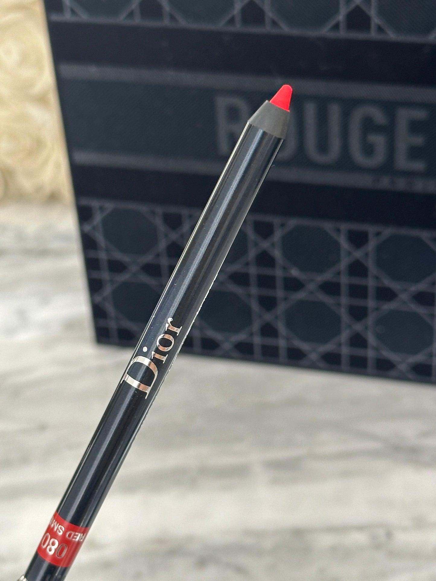 DIOR Contour Lip Liner Pencil With Brush & Sharpener