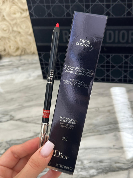 DIOR Contour Lip Liner Pencil With Brush & Sharpener (080)