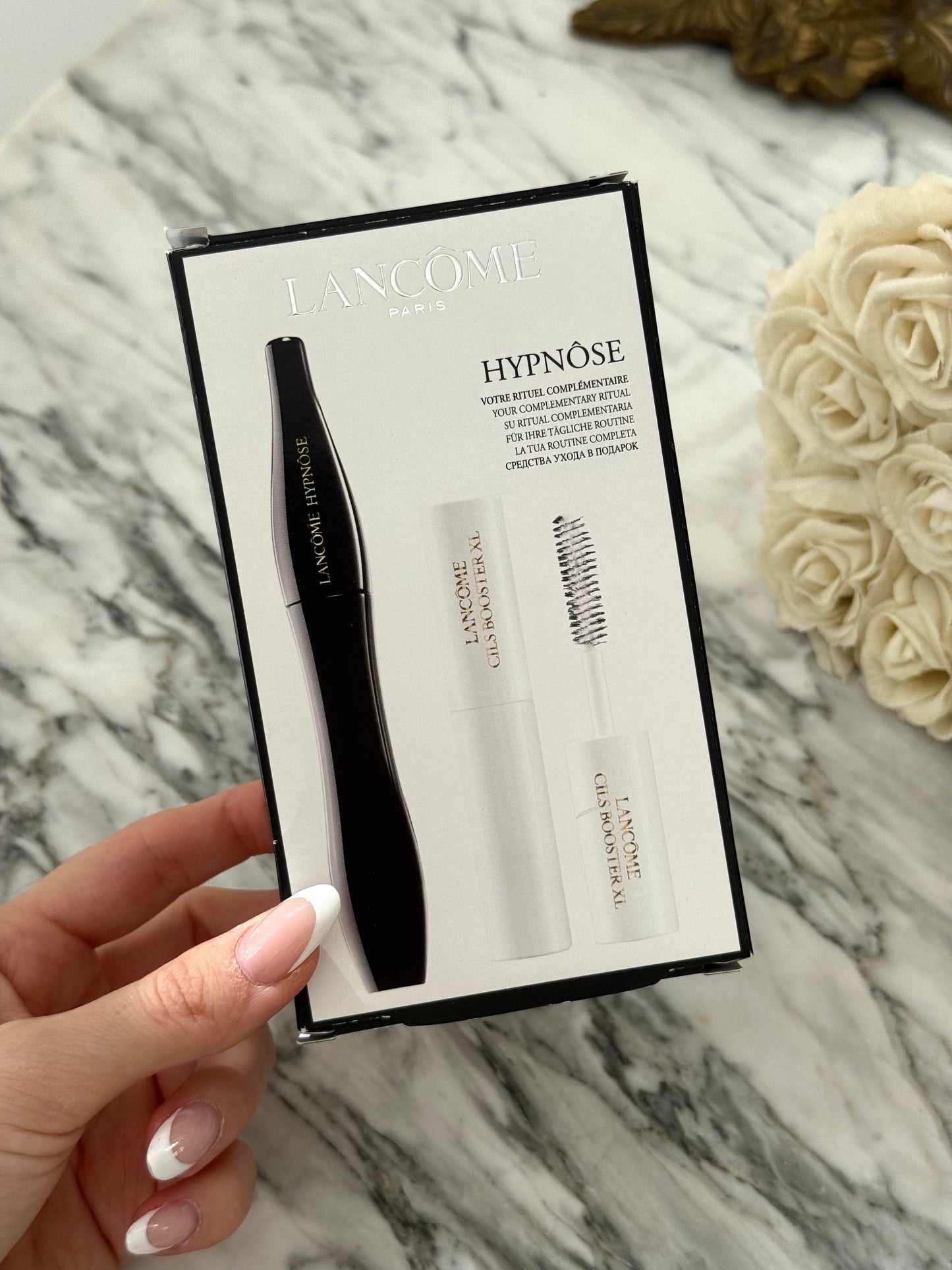 LANCÔME 
Hypnôse Mascara + Cils Booster Set
Extreme Volume & Priming