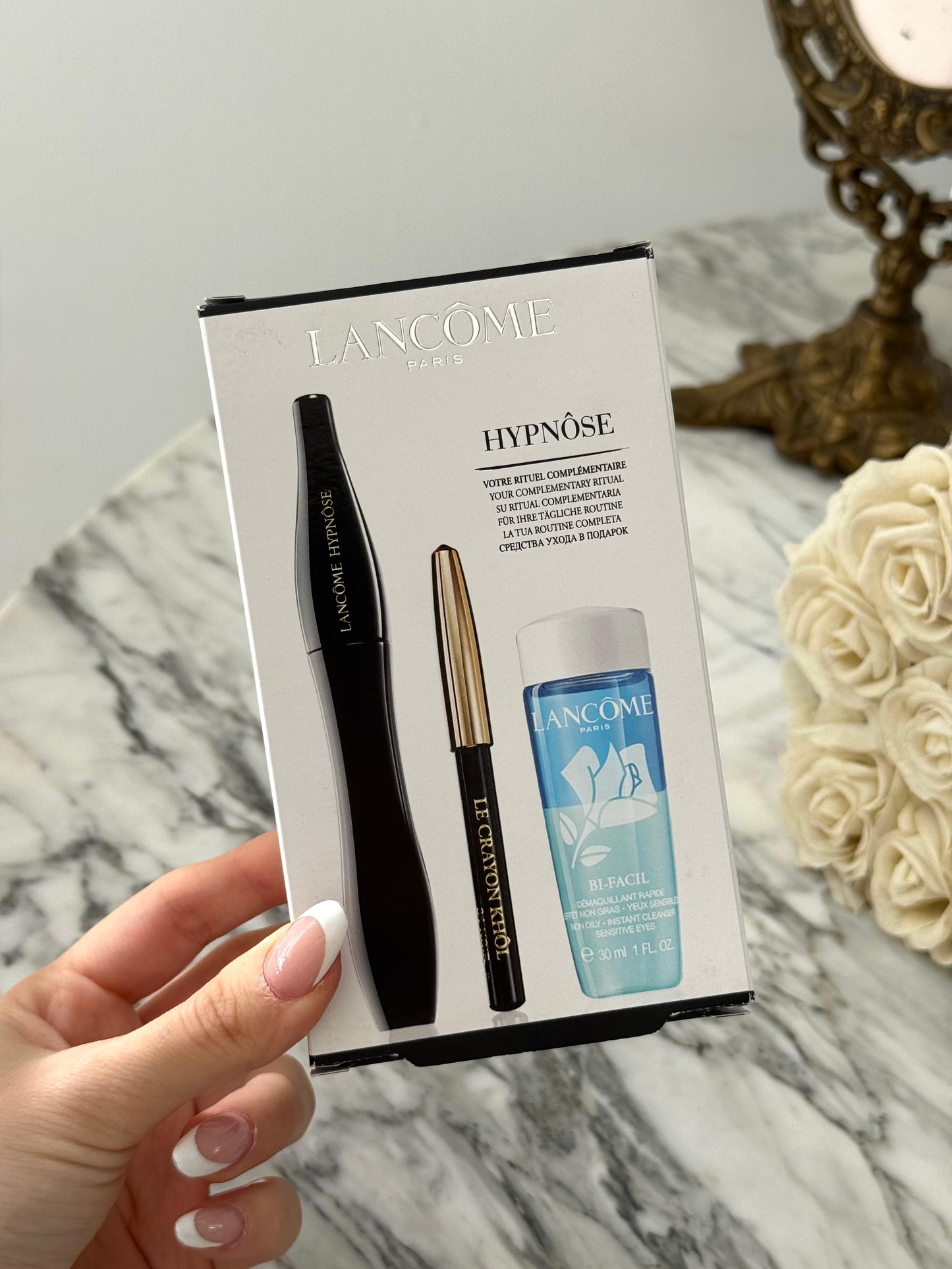 LANCÔME Hypnose Set (Mascara + Make-up Remover 30ml + Eye Khôl)