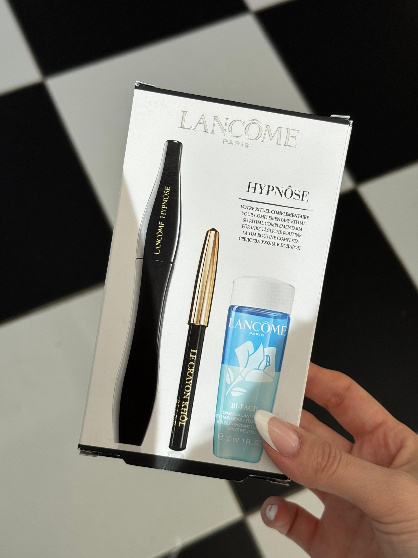 LANCÔME Hypnose Set (Mascara + Make-up Remover 30ml + Eye Khôl)