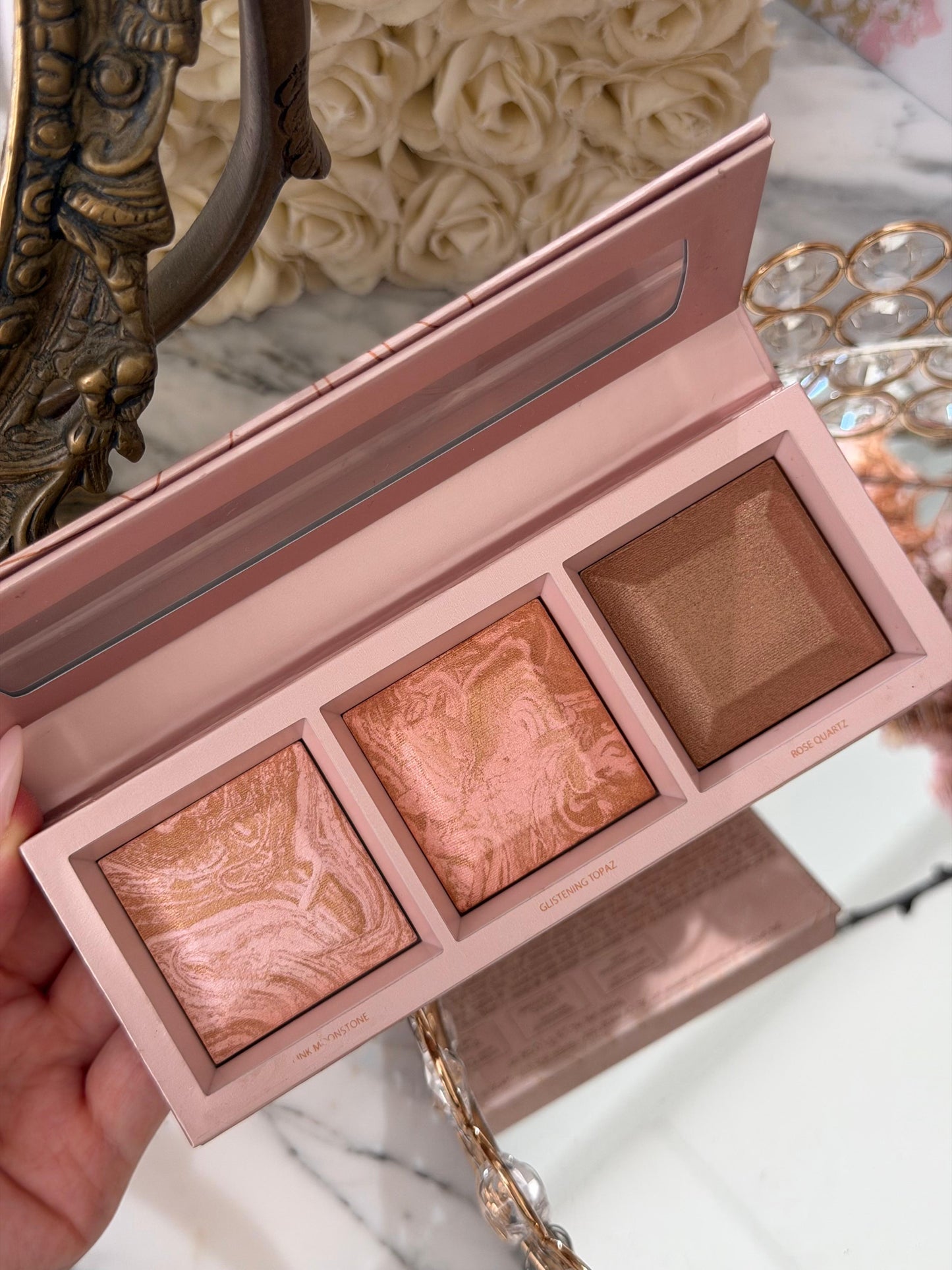 BARE MINERALS Bronzer & Highlighter Palette - Crystalline Glow