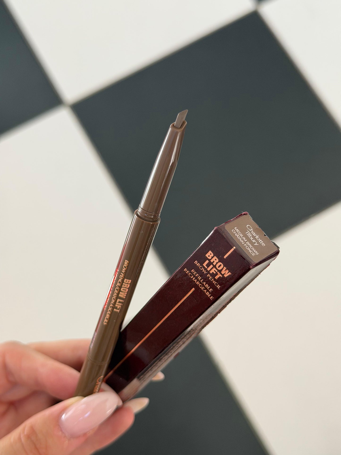 CHARLOTTE TILBURY Brow Lift Pencil - Medium Brown