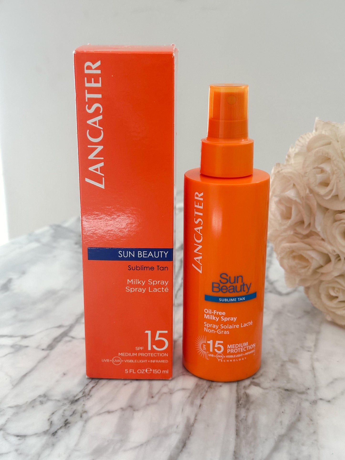 LANCASTER
Sun Beauty Milky Spray SPF15