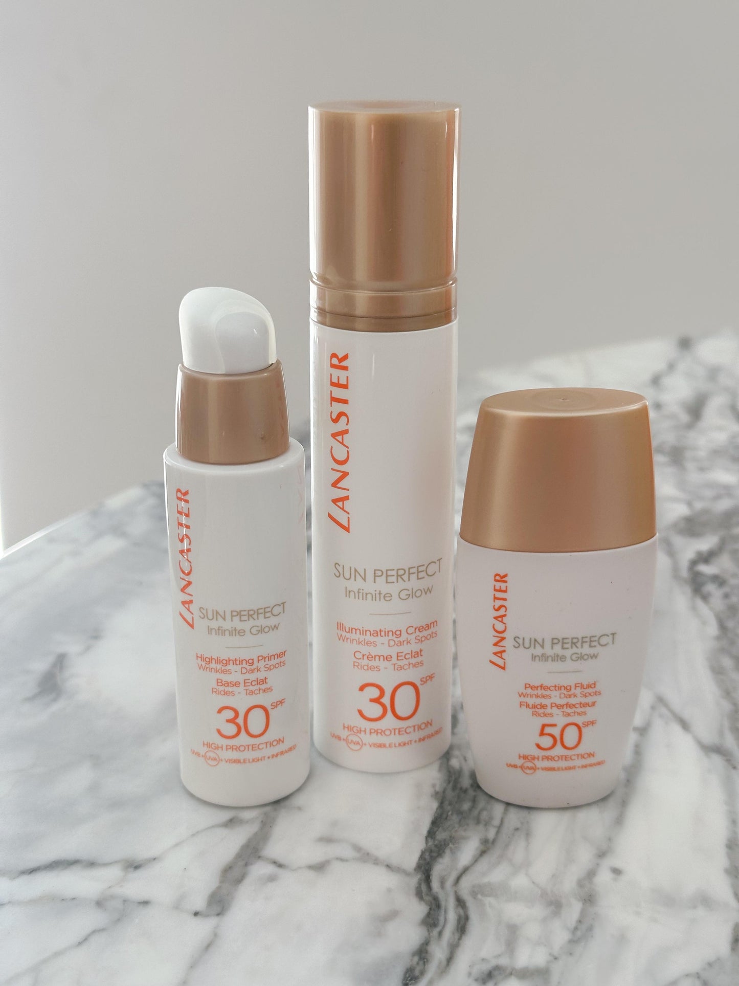 LANCASTER Sun Perfect Infinite Glow
Perfecting Fluid SPF50