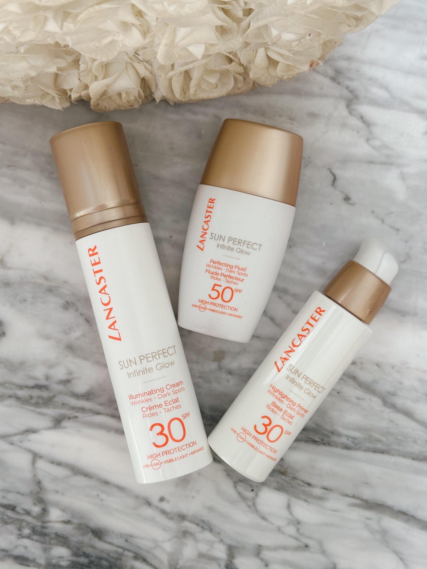 LANCASTER Sun Perfect Infinite Glow
Perfecting Fluid SPF50