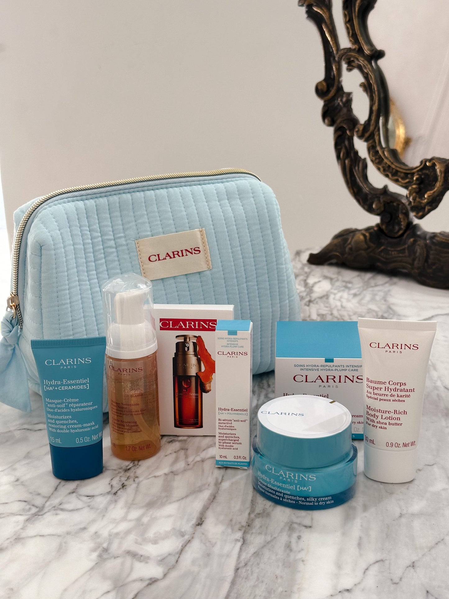 CLARINS
Blue Bag Idratazione - 6 Pieces Gift Set