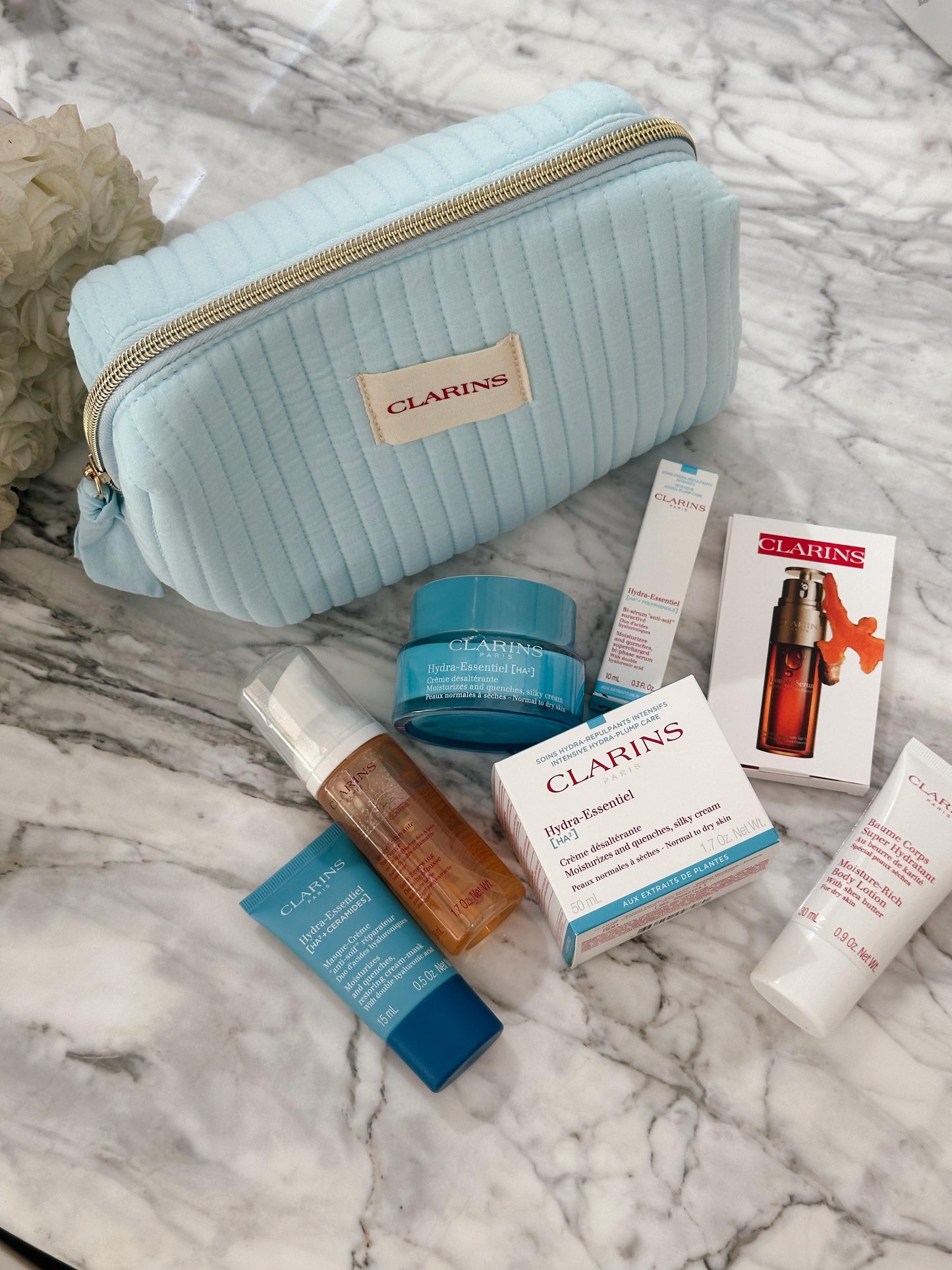 CLARINS
Blue Bag Idratazione - 6 Pieces Gift Set