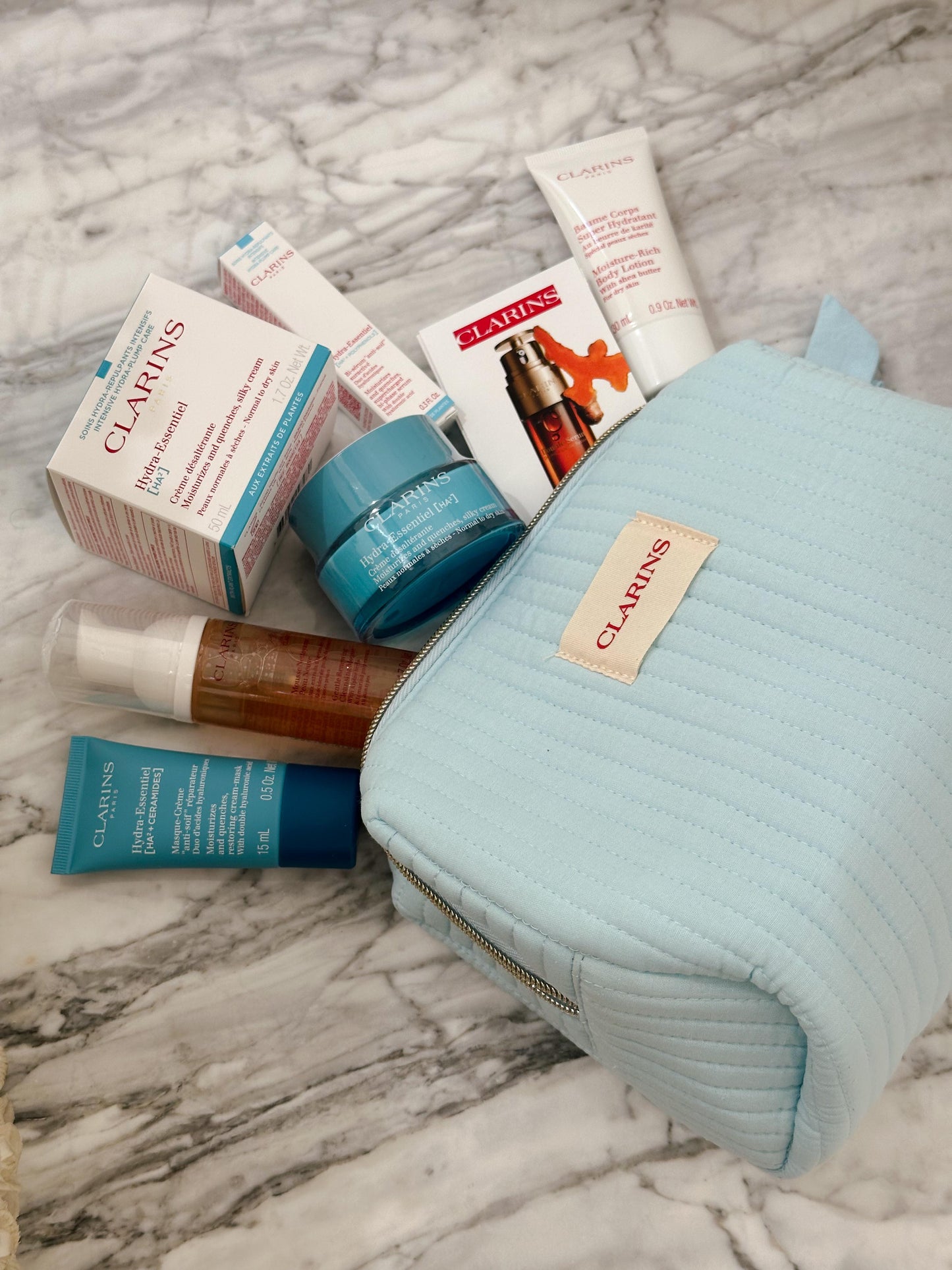 CLARINS
Blue Bag Idratazione - 6 Pieces Gift Set