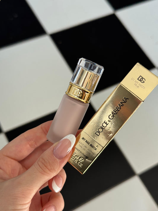 DOLCE&GABBANA My Nail Match
Quick Dry Lasting Nail Lacquer (01)