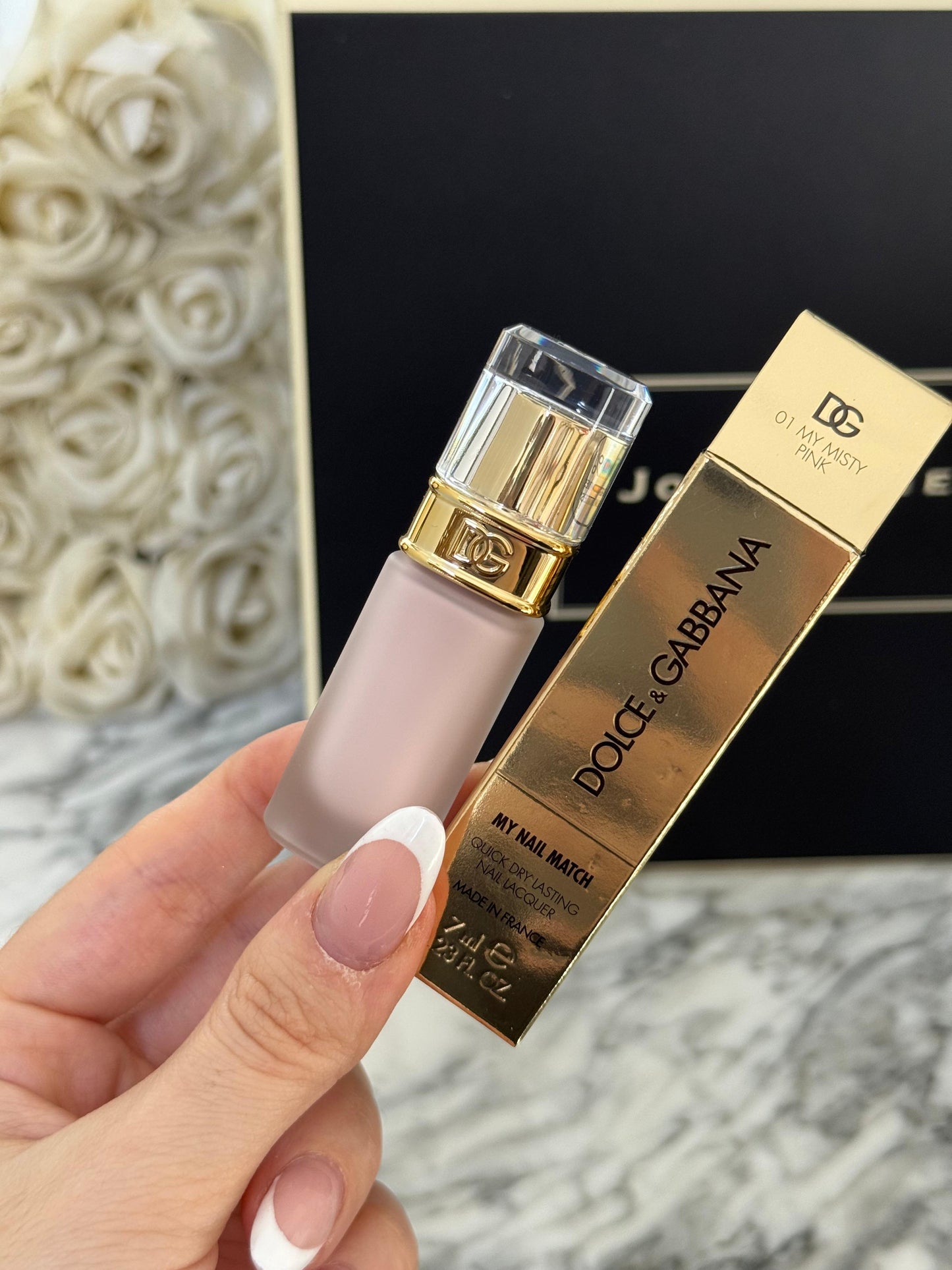 DOLCE&GABBANA My Nail Match
Quick Dry Lasting Nail Lacquer (01)