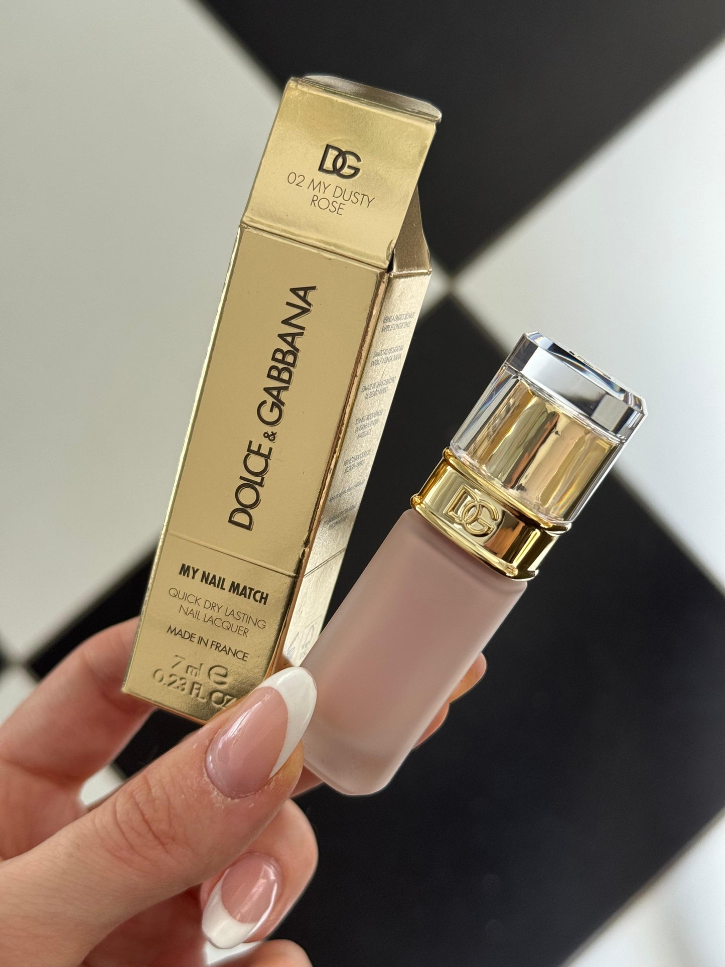 DOLCE&GABBANA My Nail Match
Quick Dry Lasting Nail Lacquer (02)