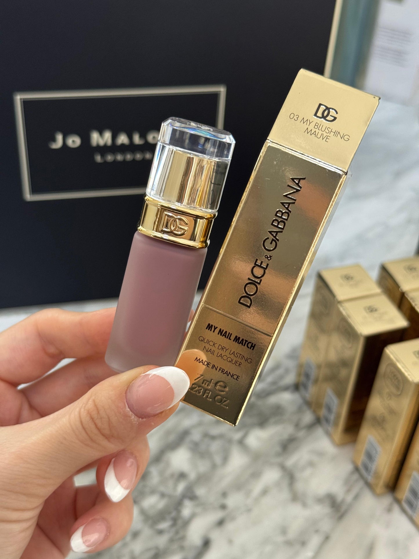 DOLCE&GABBANA My Nail Match
Quick Dry Lasting Nail Lacquer (03)