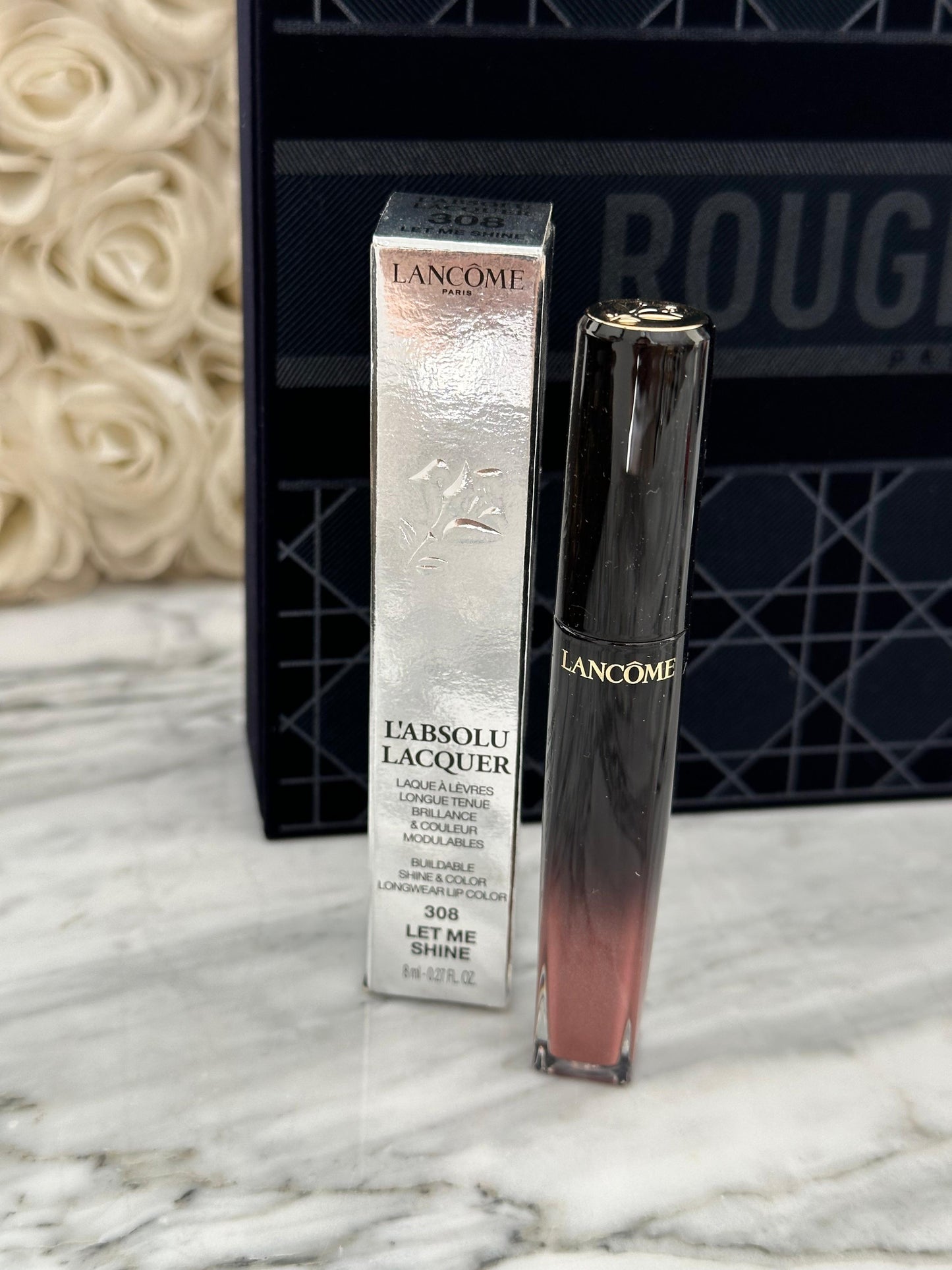 LANCÔME
L'Absolu Lacquer Long-Lasting Liquid Lipstick (308)