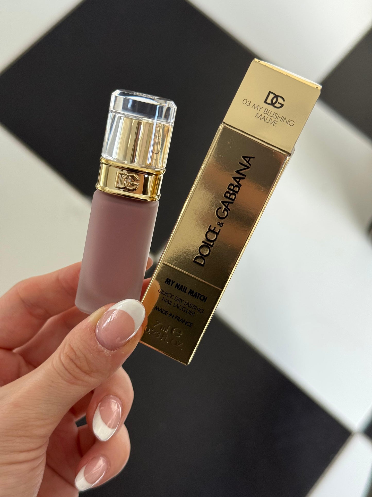 DOLCE&GABBANA My Nail Match
Quick Dry Lasting Nail Lacquer (03)