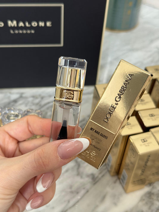 DOLCE&GABBANA My Nail Gloss
3D Glossy Top Coat