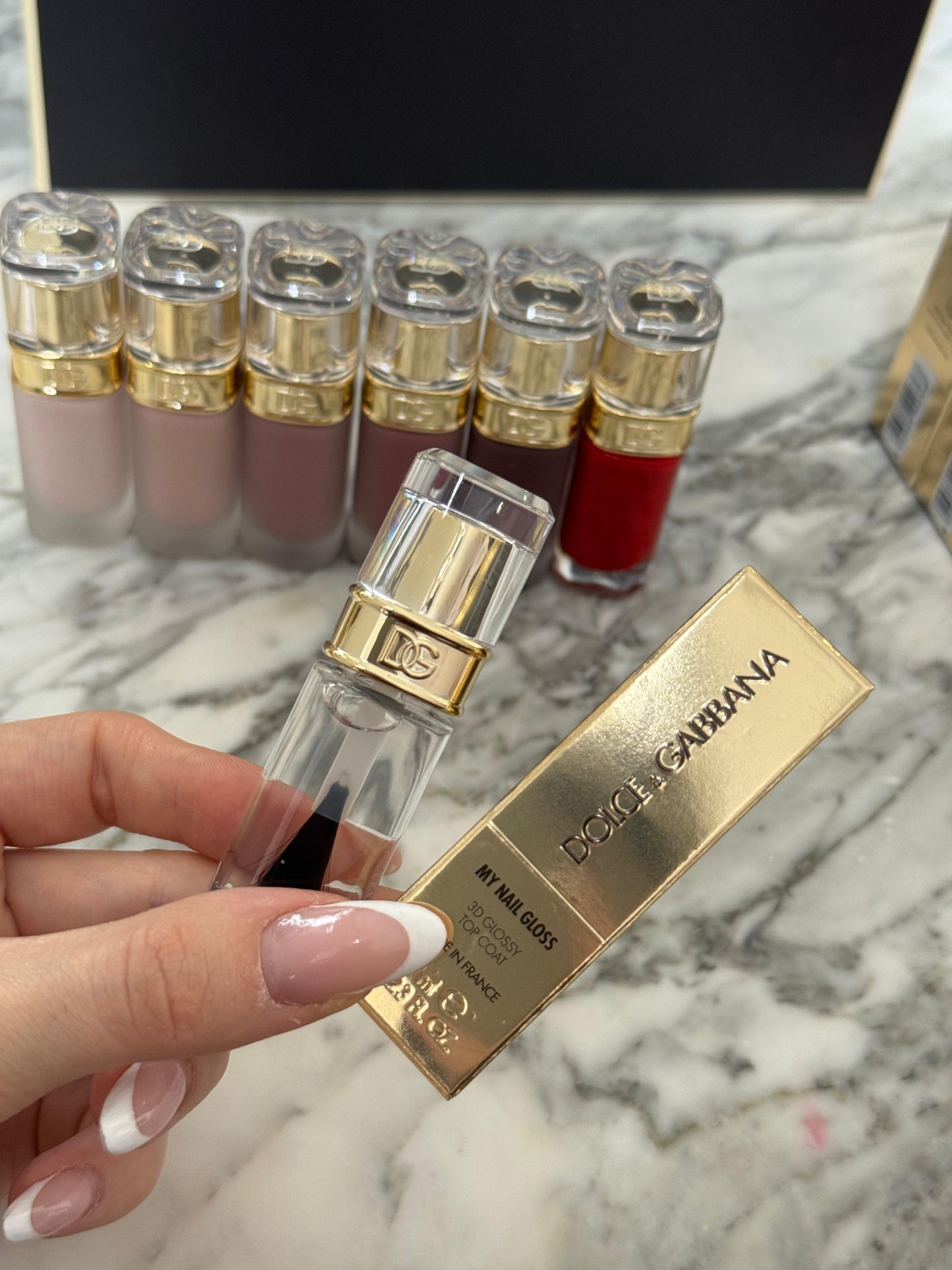 DOLCE&GABBANA My Nail Gloss
3D Glossy Top Coat