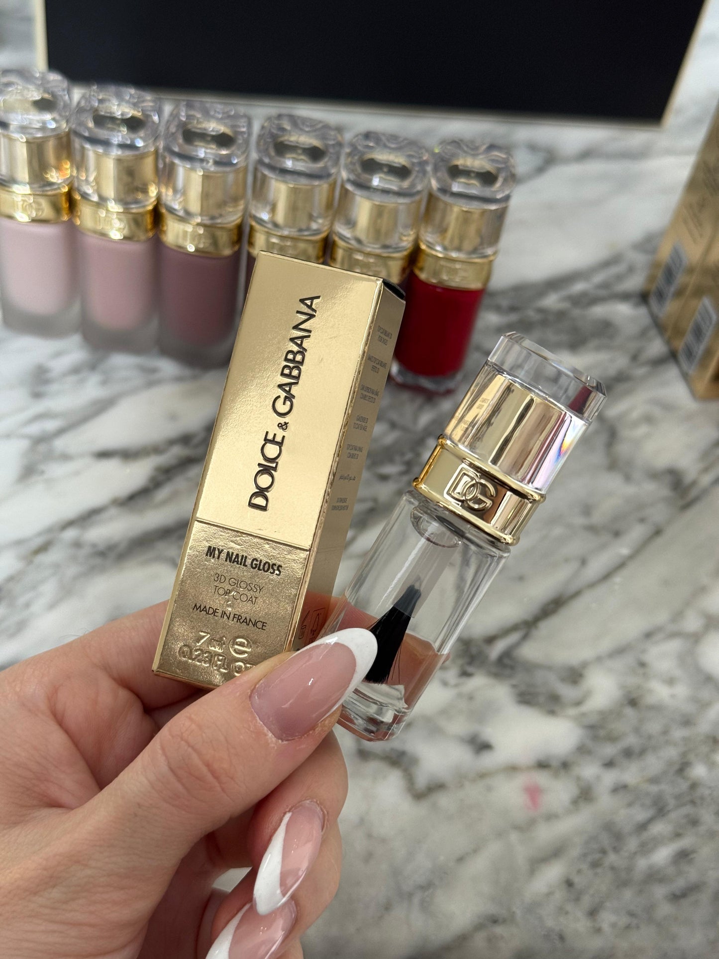 DOLCE&GABBANA My Nail Gloss
3D Glossy Top Coat