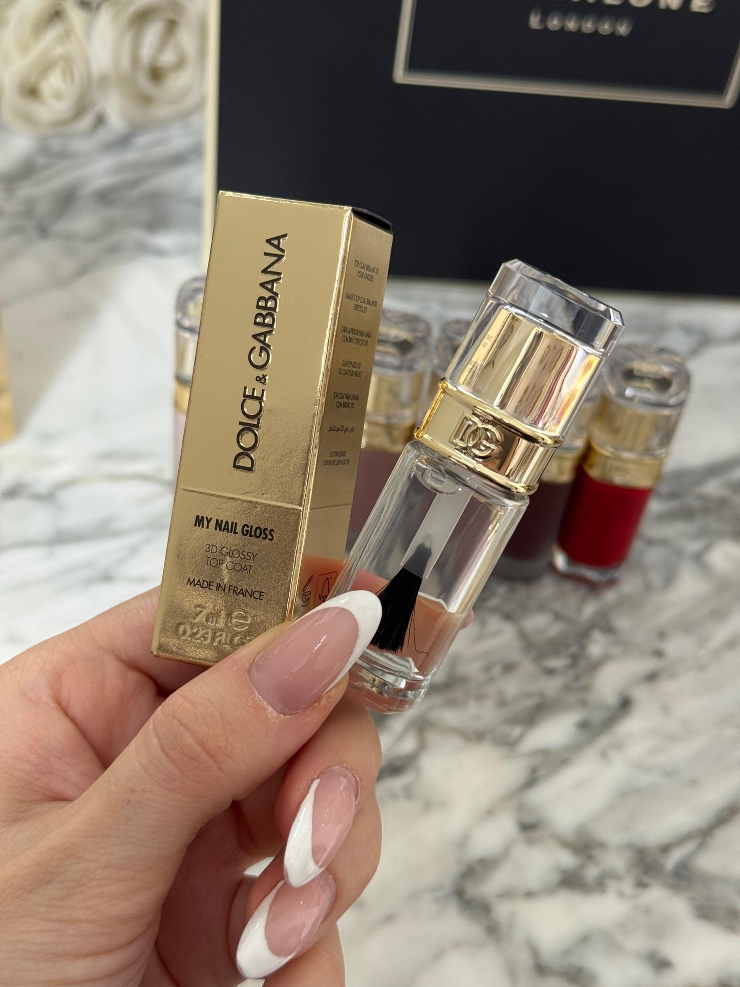 DOLCE&GABBANA My Nail Gloss
3D Glossy Top Coat