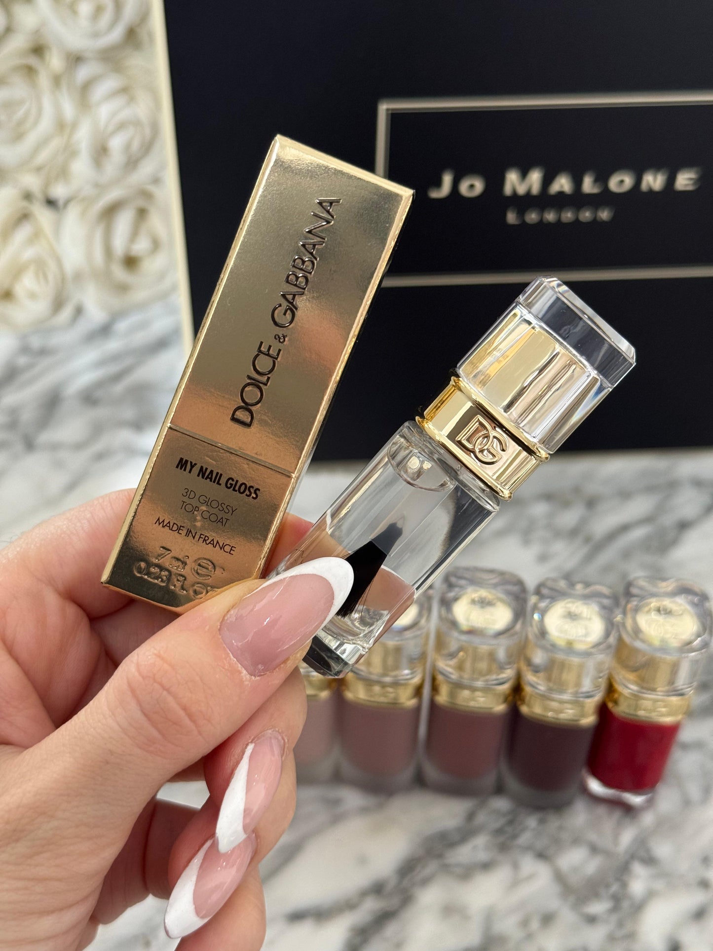 DOLCE&GABBANA My Nail Gloss
3D Glossy Top Coat