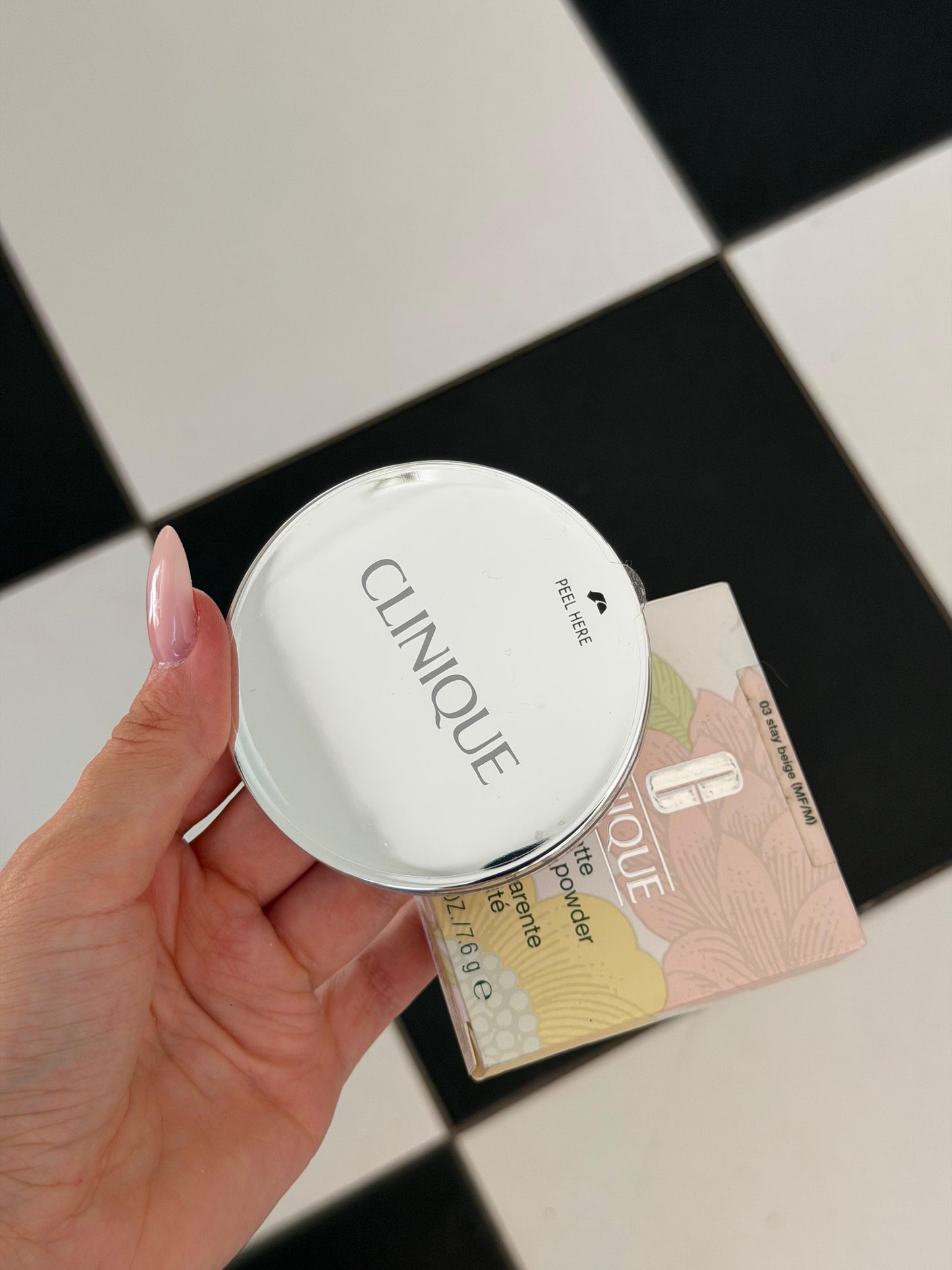 CLINIQUE Stay-Matte Sheer Pressed Powder Oil-Free (03)