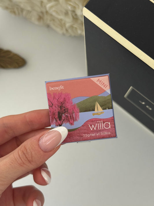 BENEFIT Willa Soft Neutral-Rose Mini Blush
