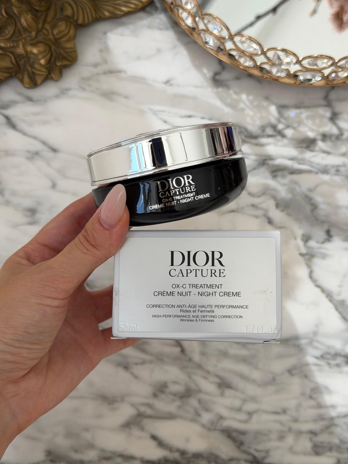 DIOR Capture Night Cream OX-C Treatment
Face Cream - Rich Texture - Age-Defying Correction - Wrinkles and Firmness