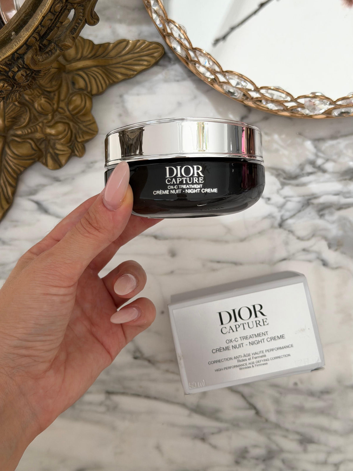DIOR Capture Night Cream OX-C Treatment
Face Cream - Rich Texture - Age-Defying Correction - Wrinkles and Firmness