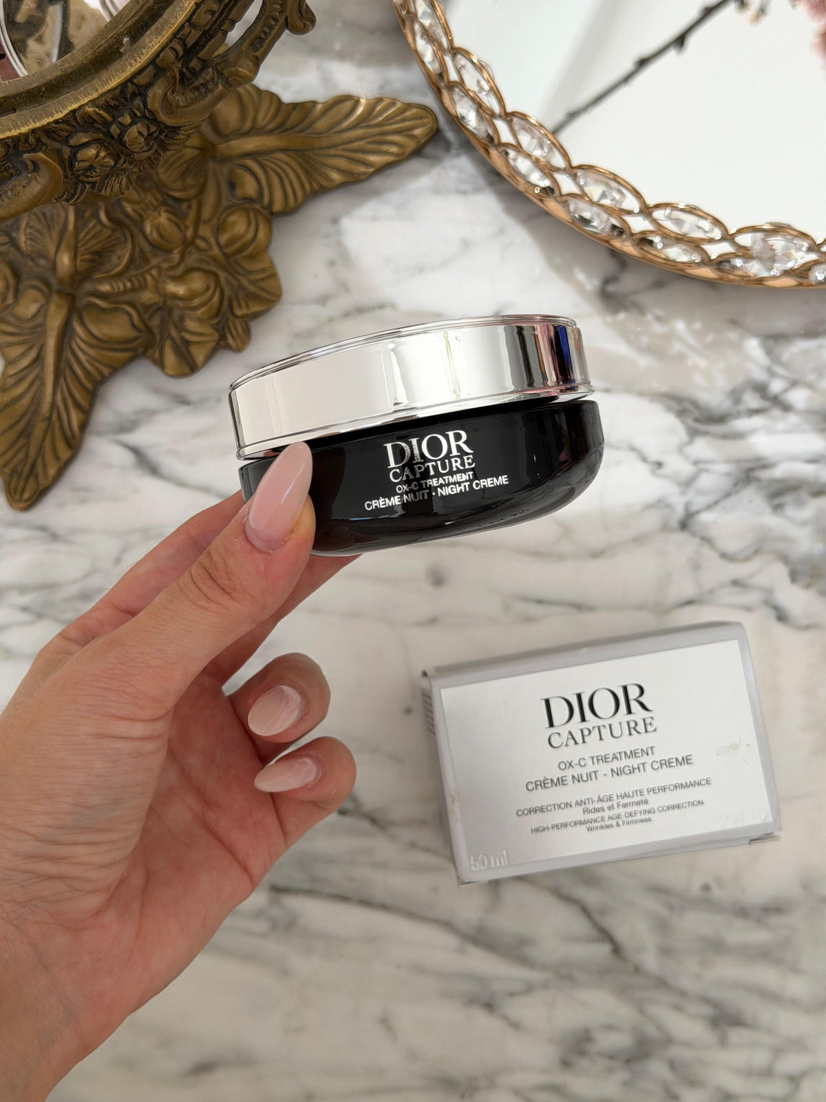 DIOR Capture Night Cream OX-C Treatment
Face Cream - Rich Texture - Age-Defying Correction - Wrinkles and Firmness