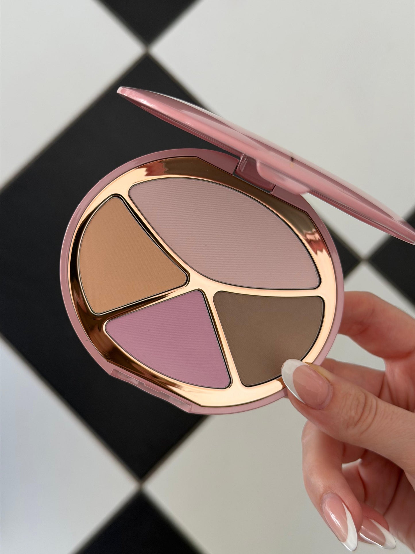 CHARLOTTE TILBURY 4 Colors Creamy Contour (Blush&Bronzer) Palette (02)