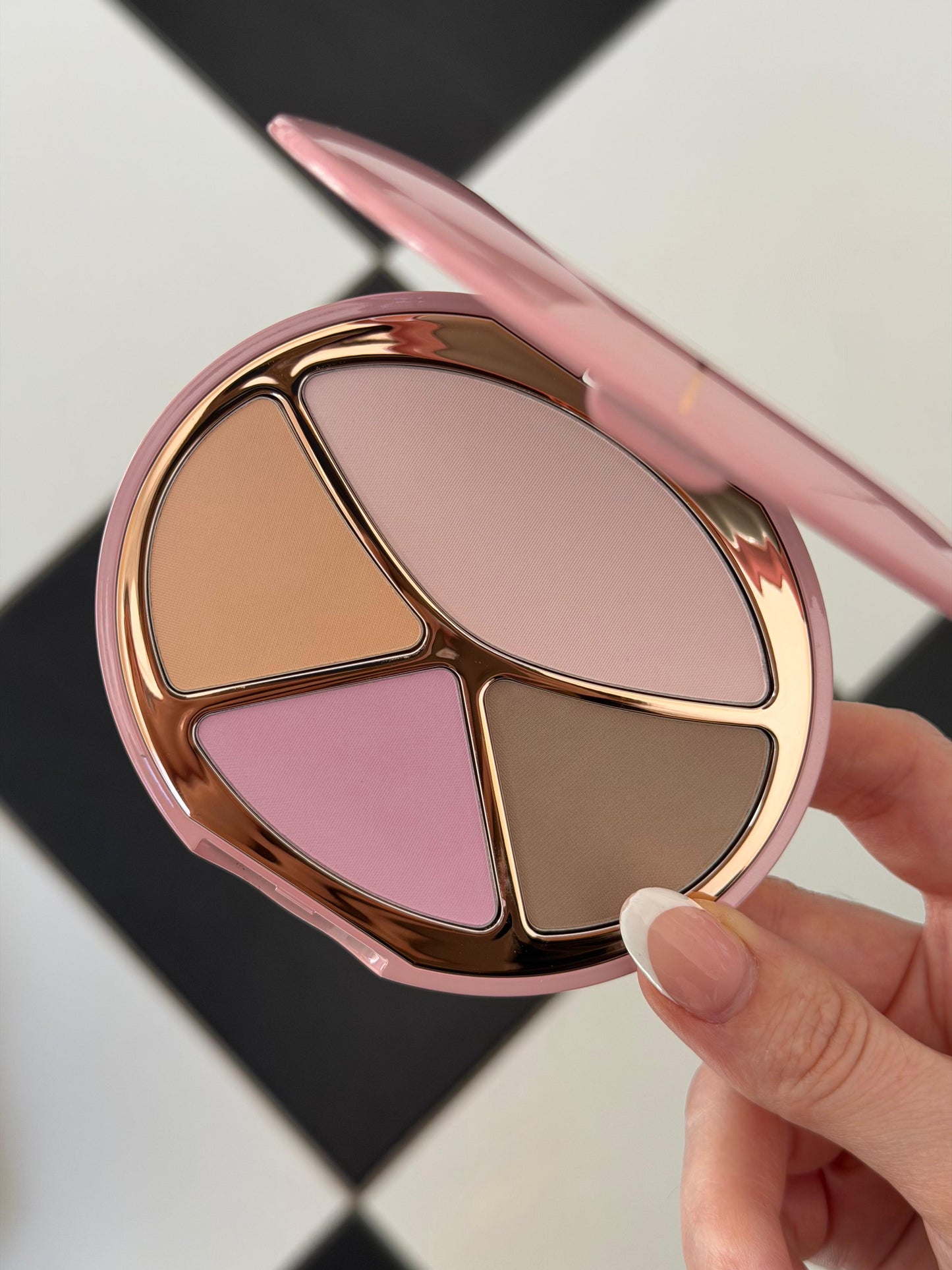 CHARLOTTE TILBURY 4 Colors Creamy Contour (Blush&Bronzer) Palette (02)