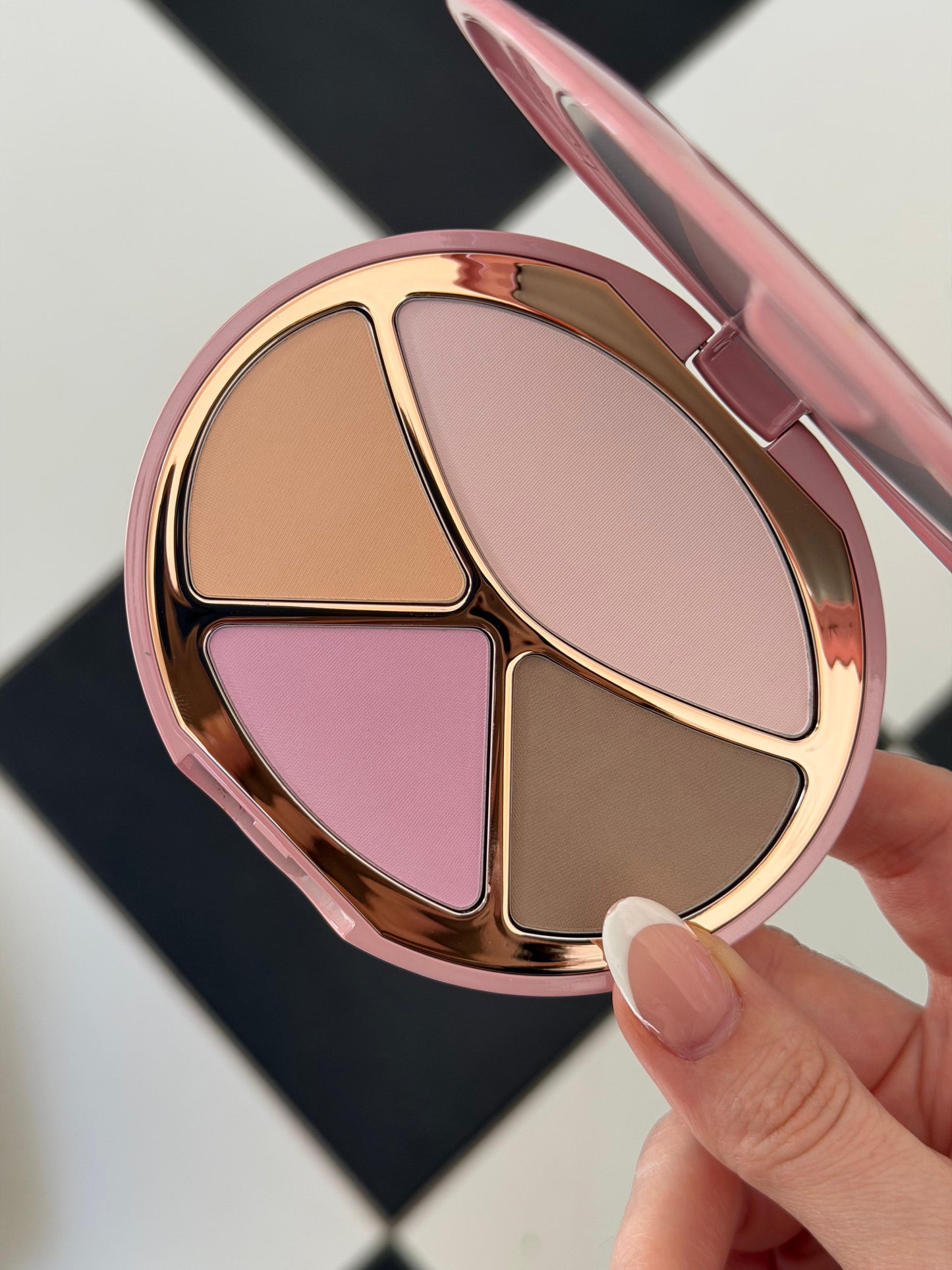 CHARLOTTE TILBURY 4 Colors Creamy Contour (Blush&Bronzer) Palette (02)